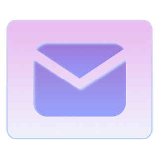 Voile Rendencia contact support icône e-mail pour obtenir de l'assistance