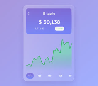 Voile Rendencia crypto trading platform overview with live data